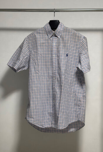 Ralph Lauren short-sleeve checkered shirt